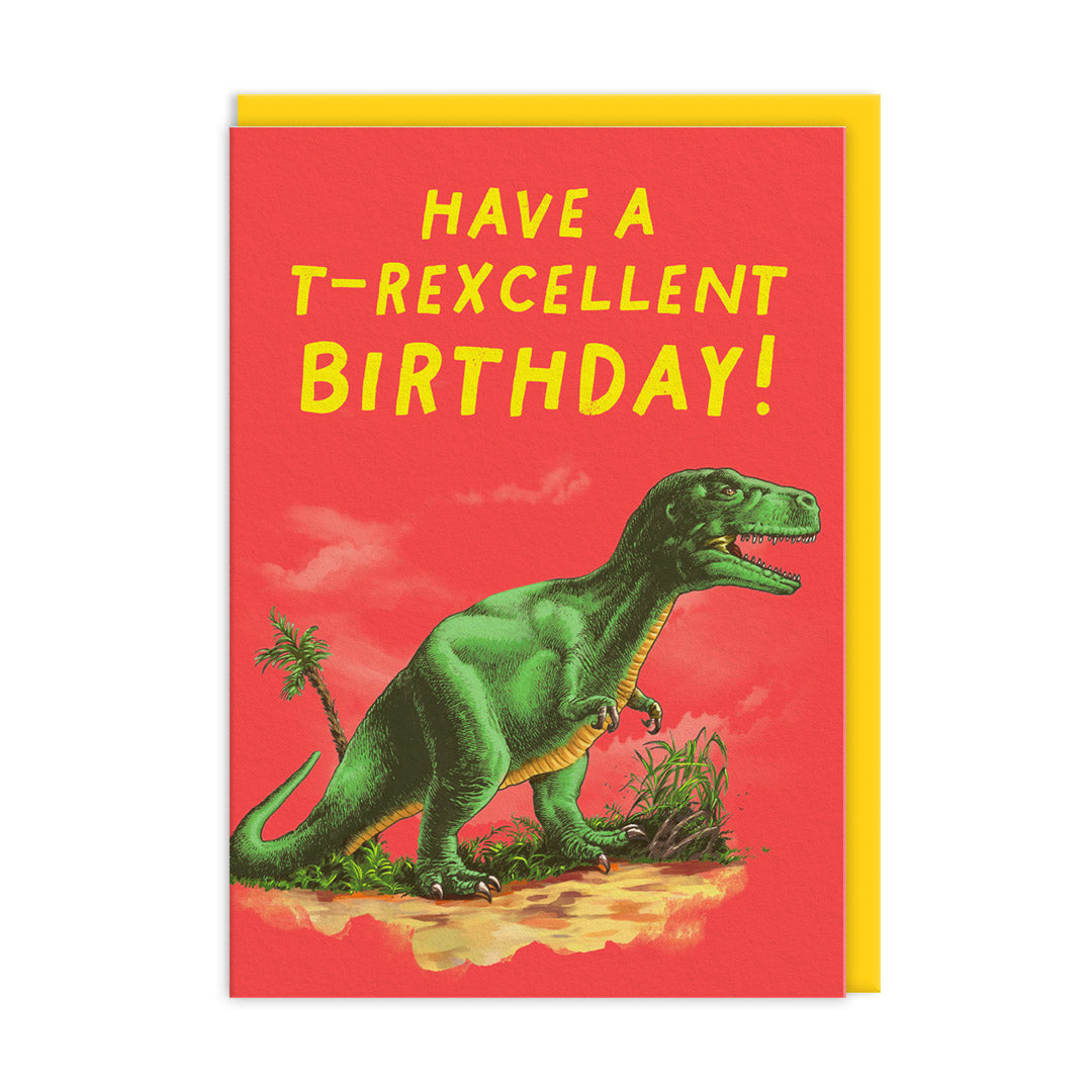 T-Rex Greeting Card