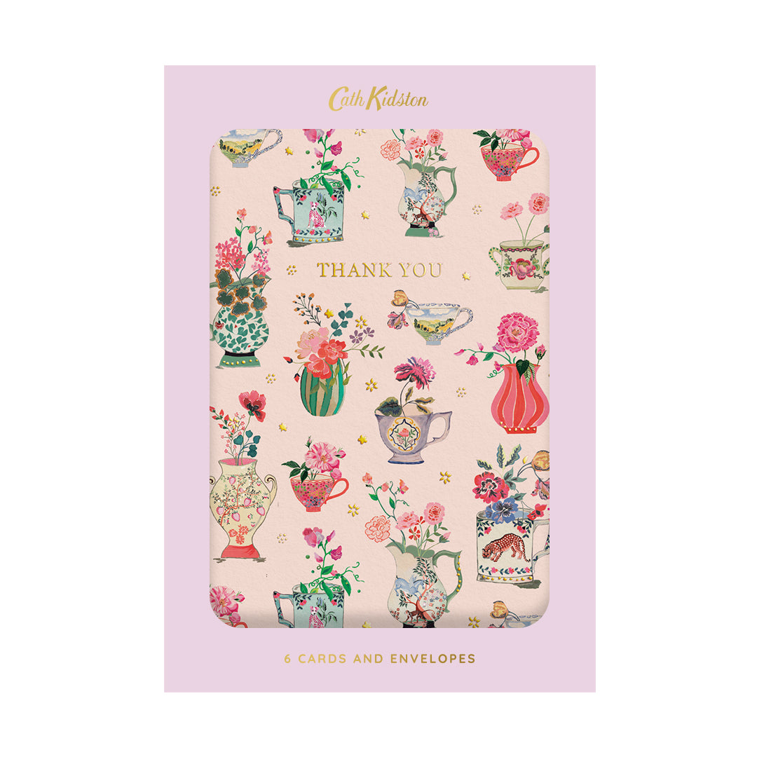 Thank You Card Set: Vases