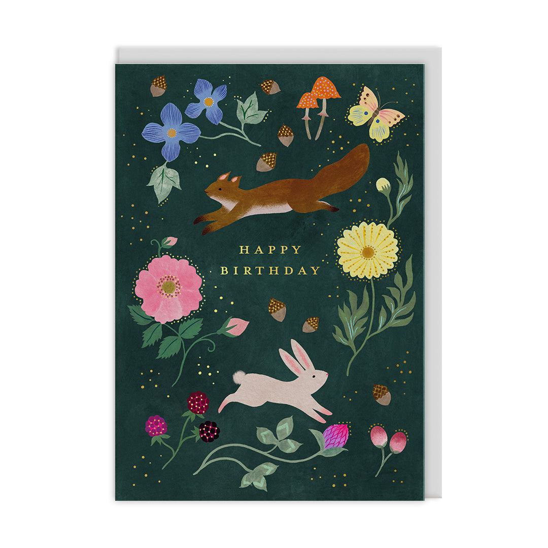 Woodland Creatures Greeting Card