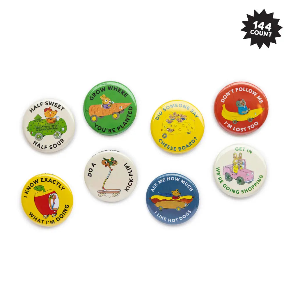 Richard Scarry Button
