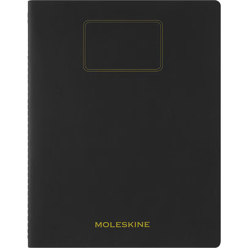 Moleskine Student Cahier Journal, Soft Cover, Ruled, XXL (8.5" x 11"), Black
