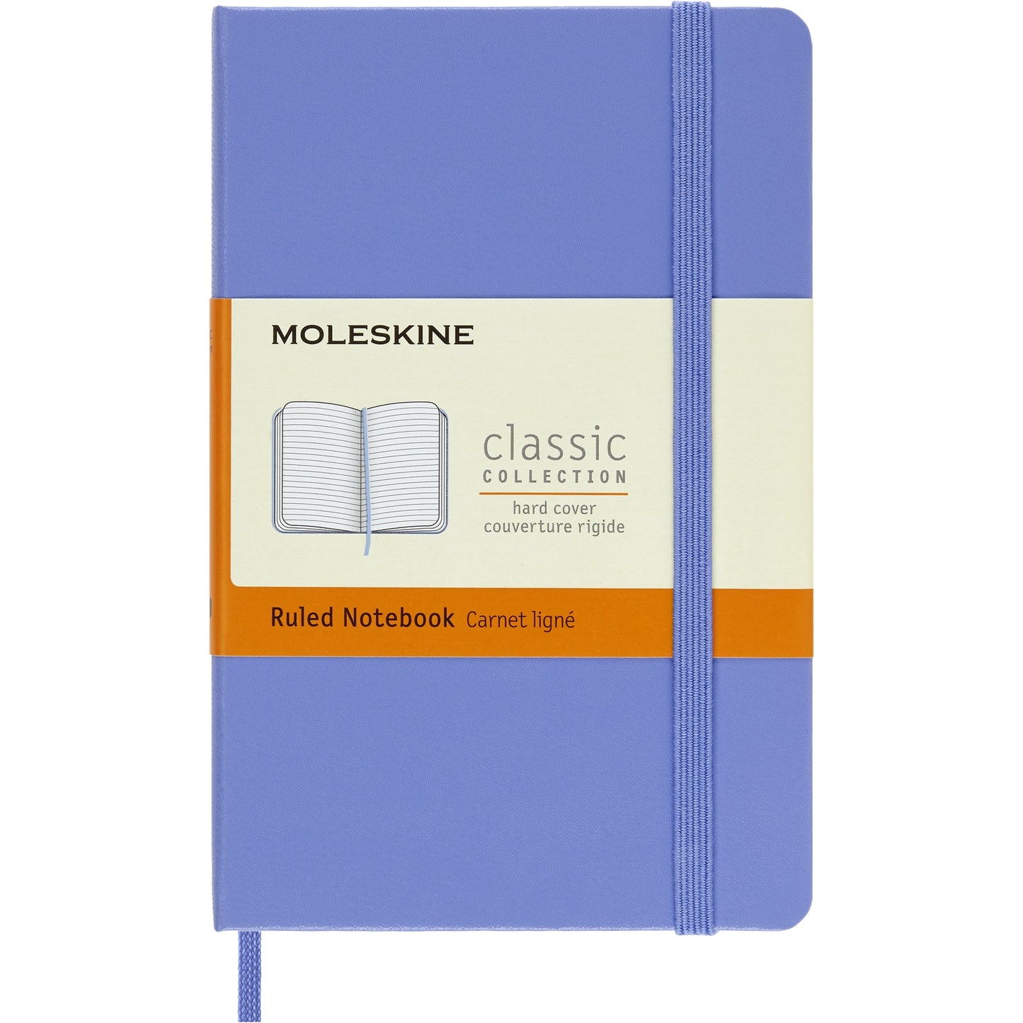 Moleskine Classic Notebook, Pocket, Ruled, Hydrang