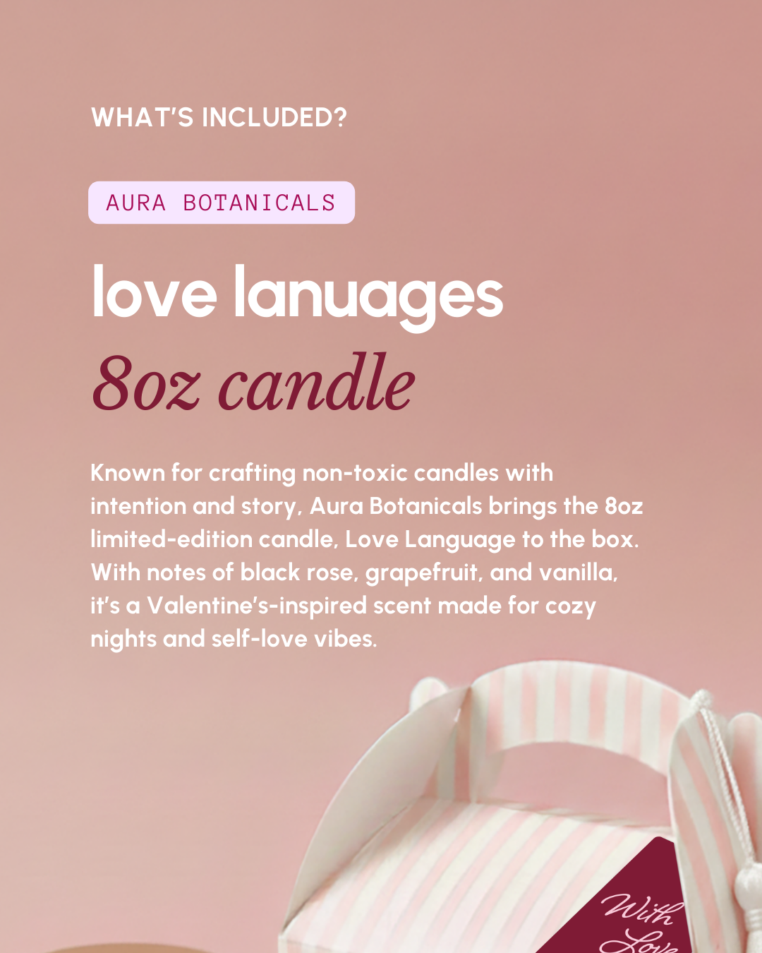 Valentine’s Box Trio — Aura x Word Squirrel x Verity
