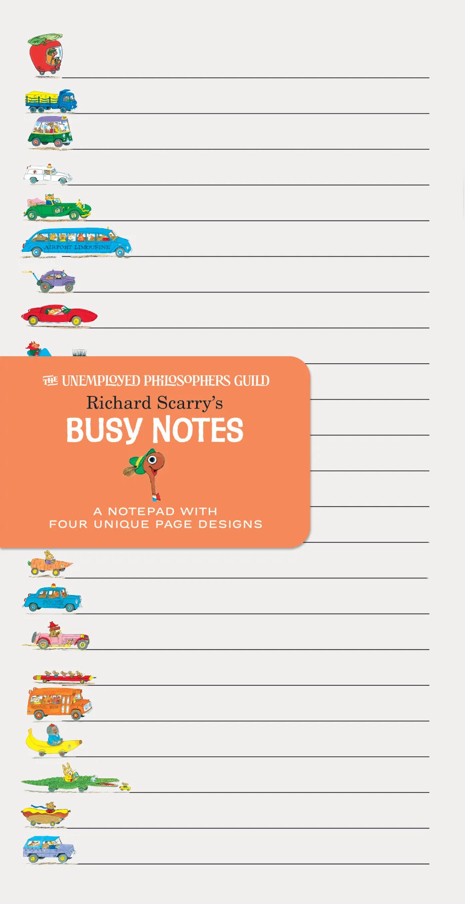 Richard Scarry Notepad