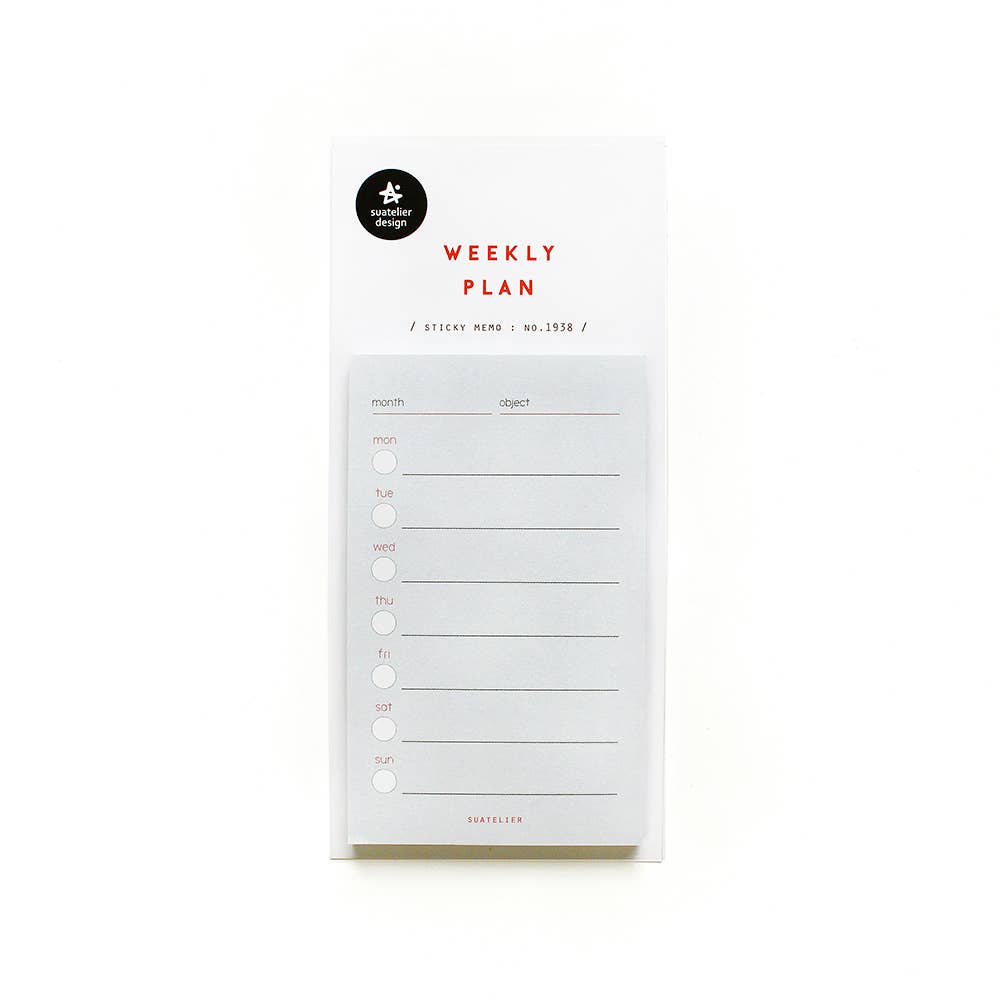 Weekly Plan