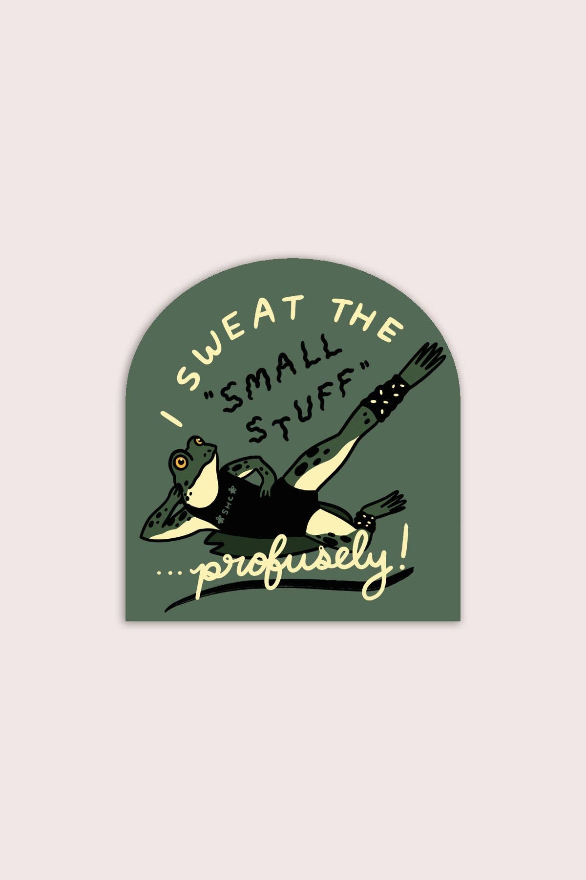 Sweat the Small Stuff Vinyl Sticker