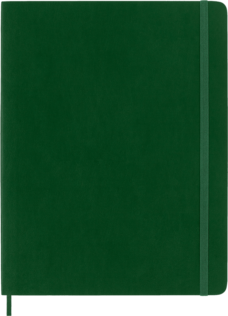 Classic Notebook Soft Cover, Myrtle Green, Dotted Notebook