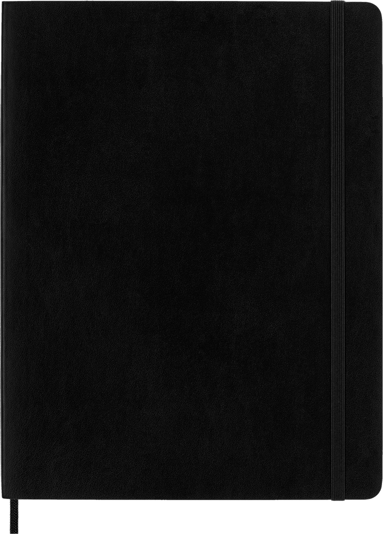 Classic Notebook Soft Cover Dotted - Black