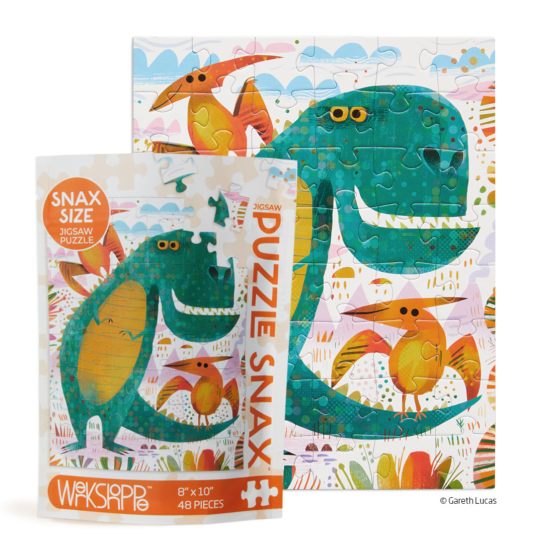 T-Rex And Friends 48 Piece Puzzle Snax