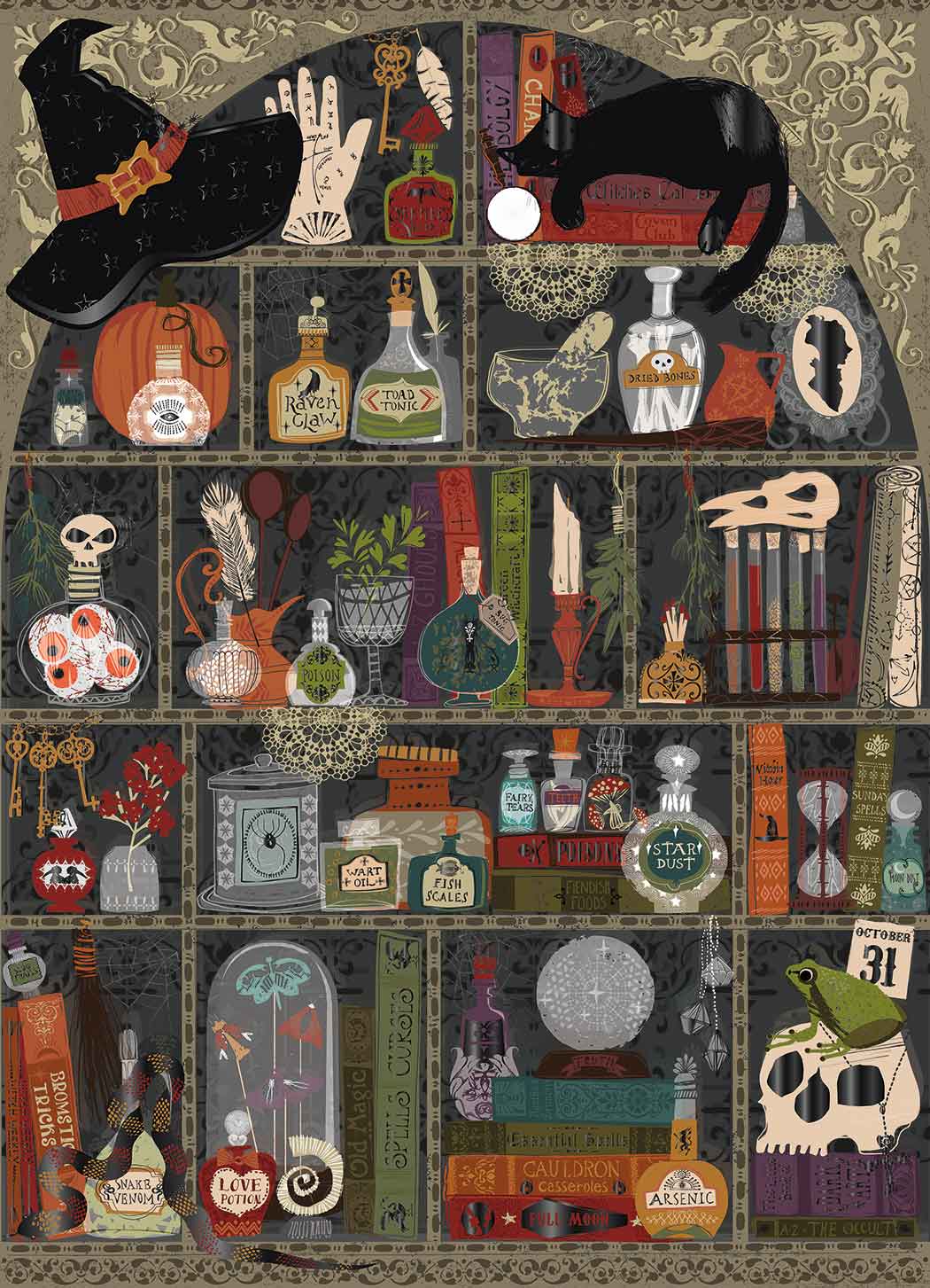 Agatha's Apothecary 1000 Piece Puzzle