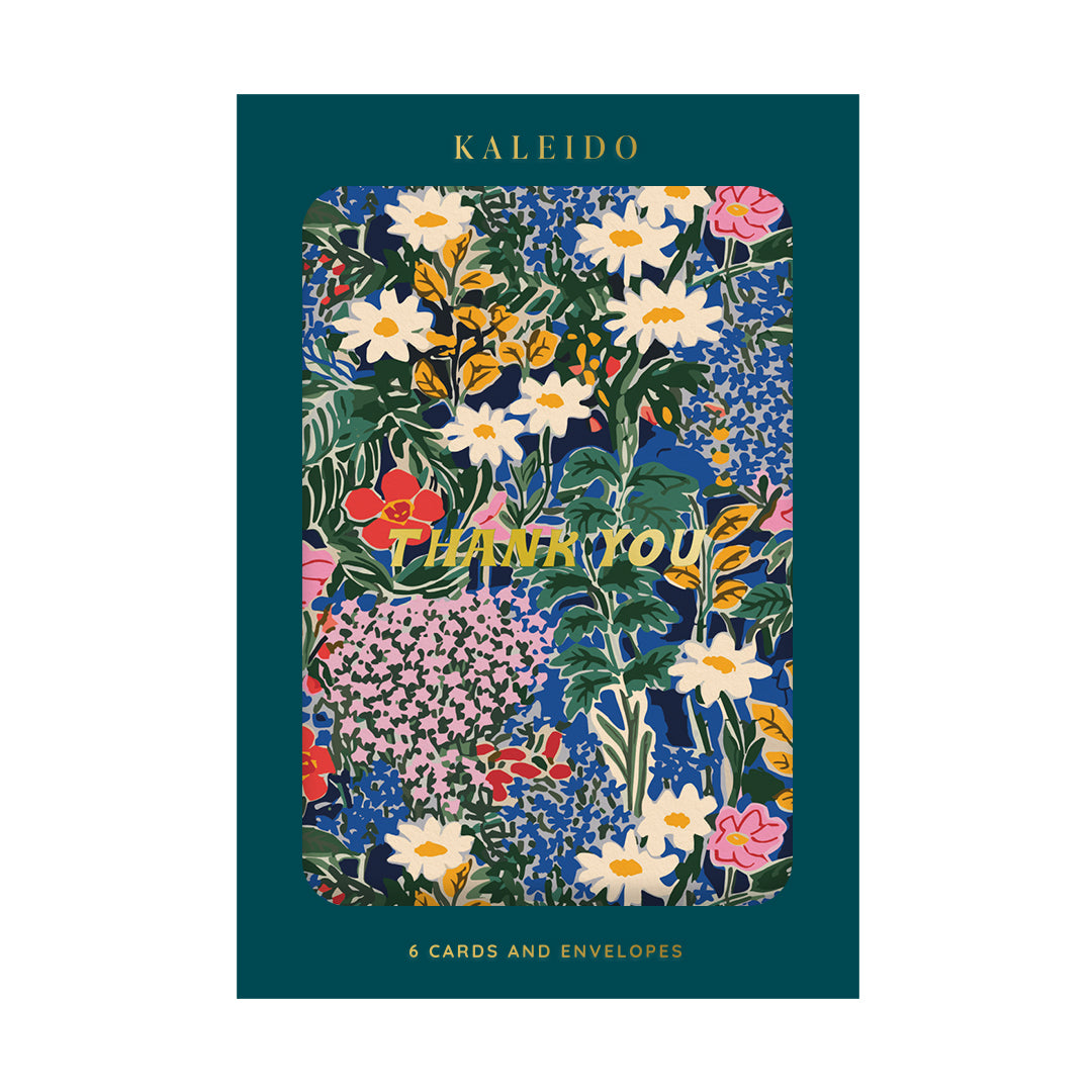 Thank You Card Set: Painted Botanical