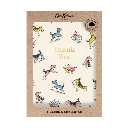 Thank You Card Set: Scottie Dog Repeat