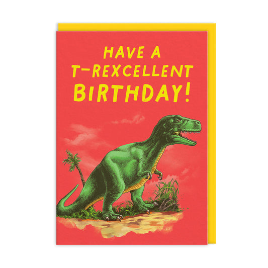 T-Rex Greeting Card