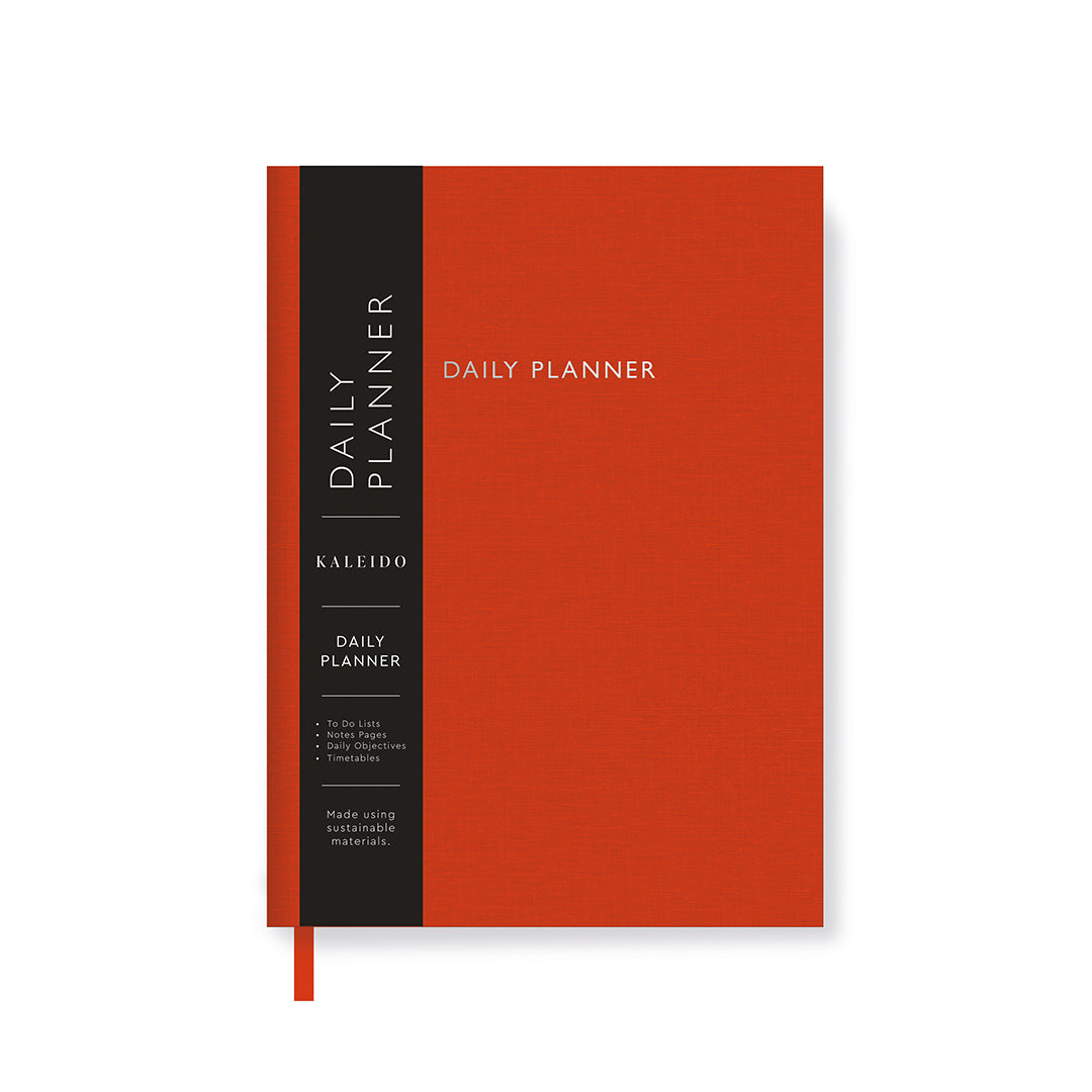 Orange Daily Planner
