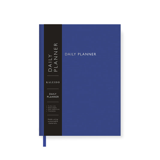 Ultramarine Daily Planner | Fabric Daily Planner