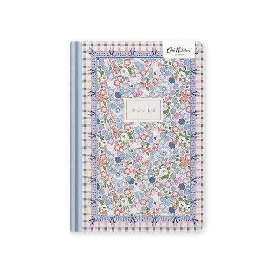 Cream Dreamy Ditsy Check | Premium Hardback