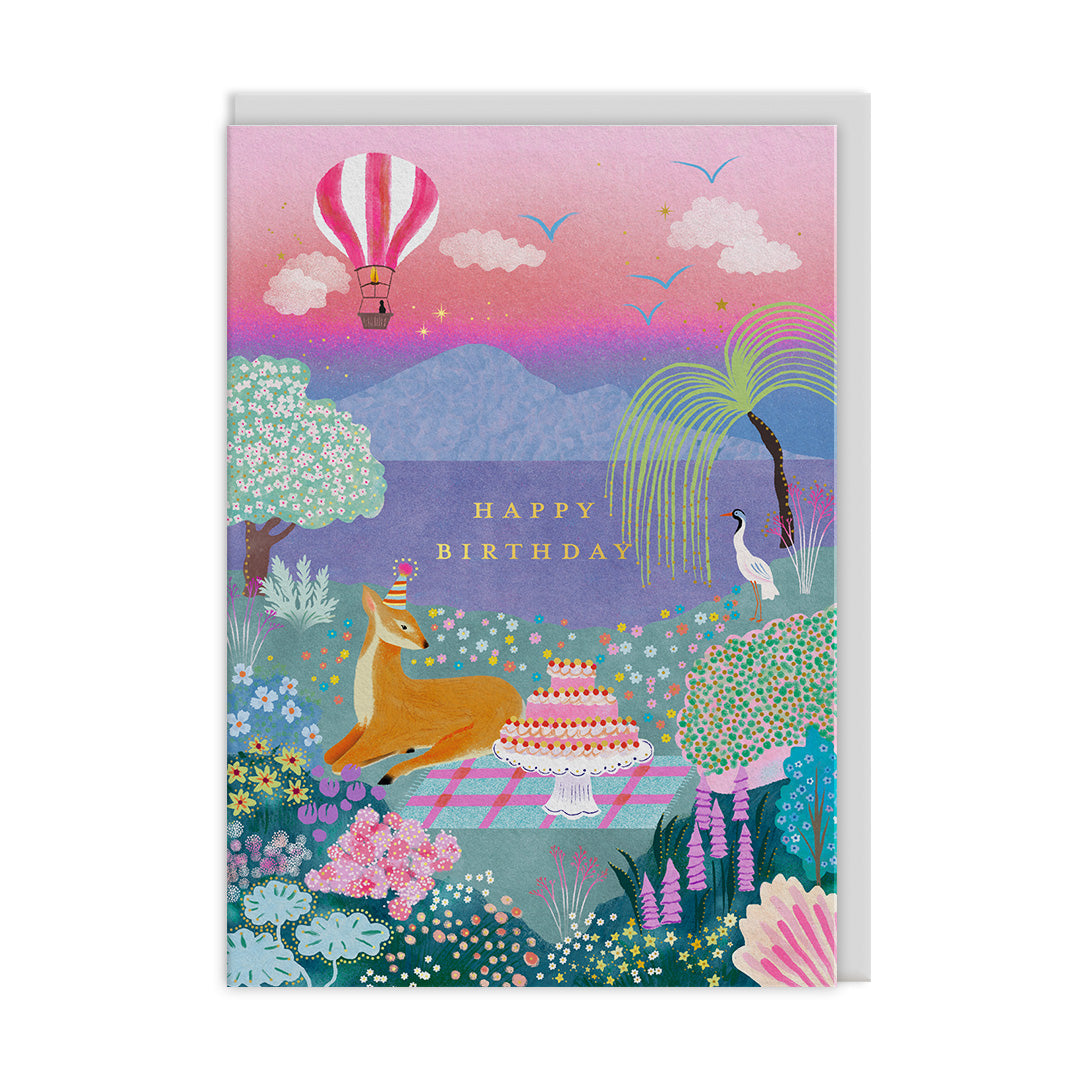 Birthday Picnic Greeting Card