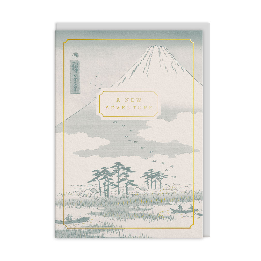 Mount Fuji New Adventure Greeting Card