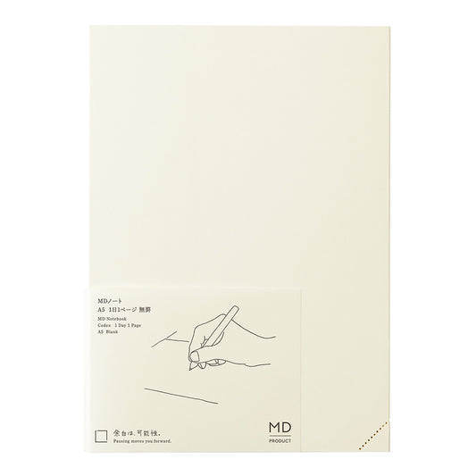 MD Notebook <A5> Codex 1 Day 1 Page Blank