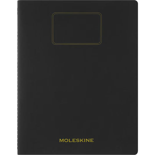Moleskine Student Cahier Journal, Soft Cover, Ruled, XXL (8.5" x 11"), Black