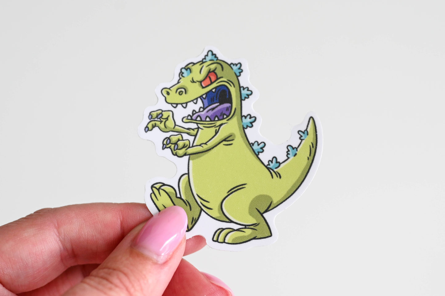 Dino - Retro 90's Rugrat Pop Culture Vinyl  Sticker