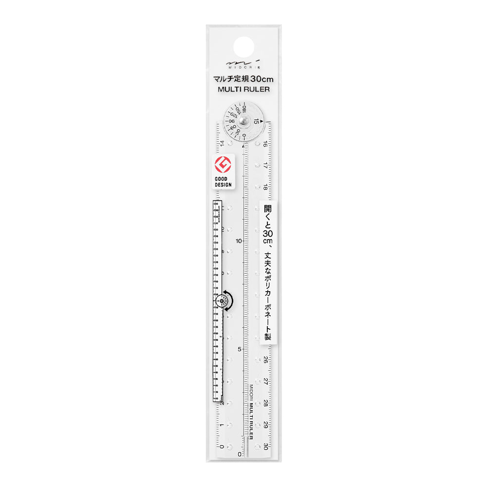 Multi Ruler <30cm> Clear A