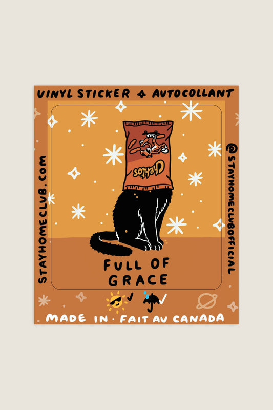 Full of Grace Vinyl Sticker