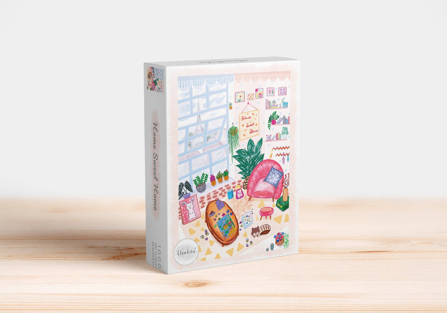 ELEWHITE Home Sweet Home Jigsaw Puzzles