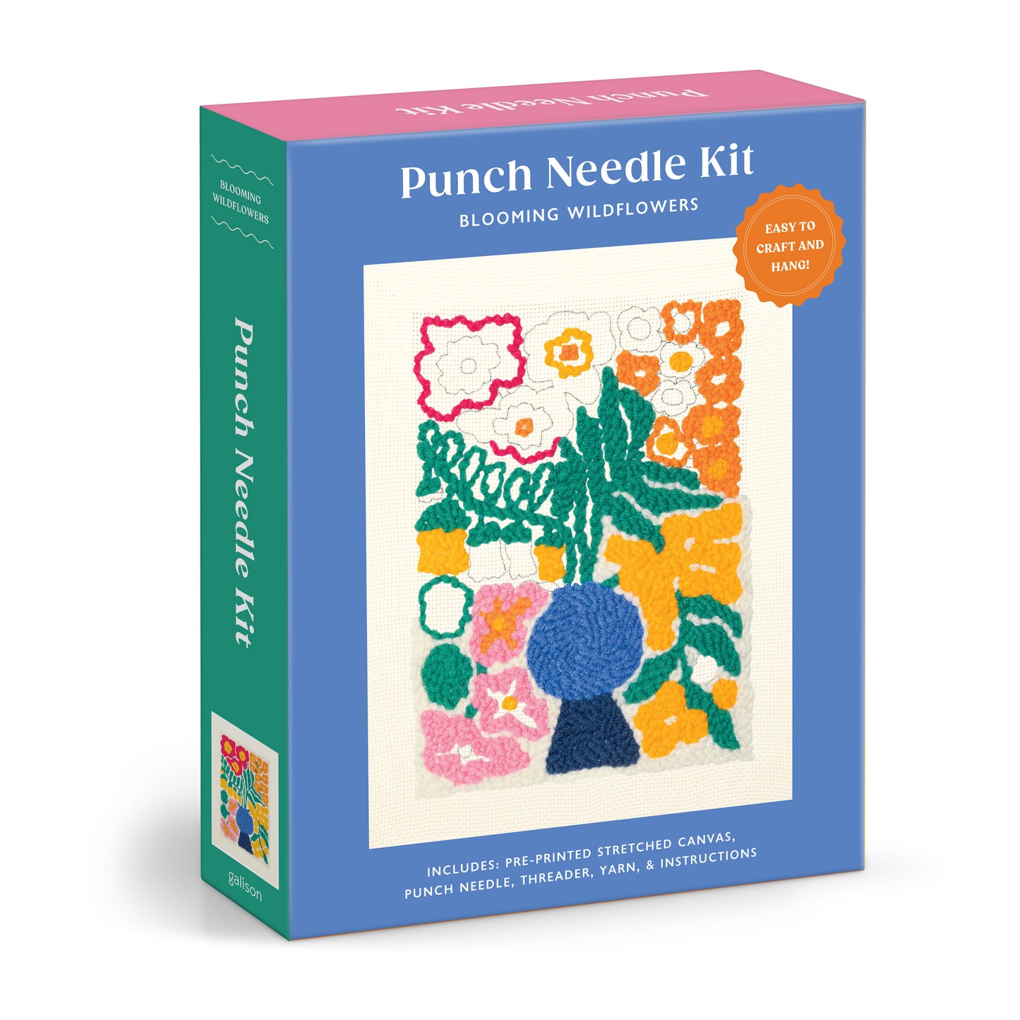 Blooming Wildflowers Punch Needle Kit