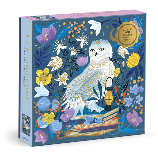 Celestial Owl 500 Piece Foil Puzzle