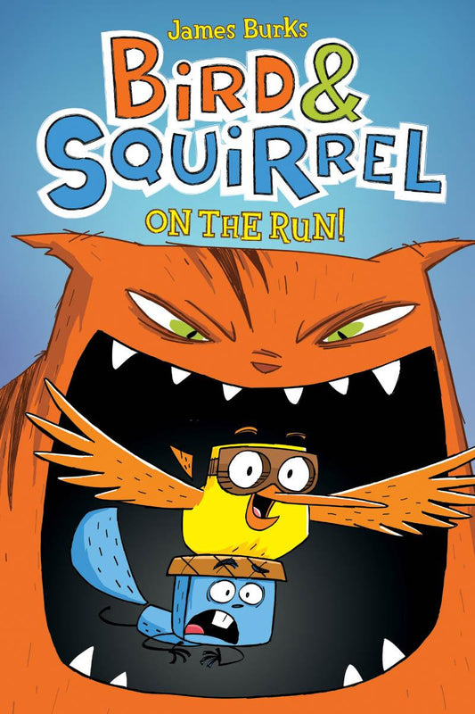 Bird &amp; Squirrel On the Run!: A Graphic Novel (Bird &amp; Squirrel #1)
