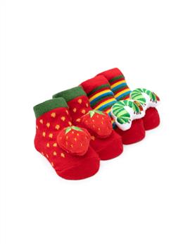 World of Eric Carle: The Very Hungry Caterpillar Baby Rattle Socks 2-Pack - 0-12 months