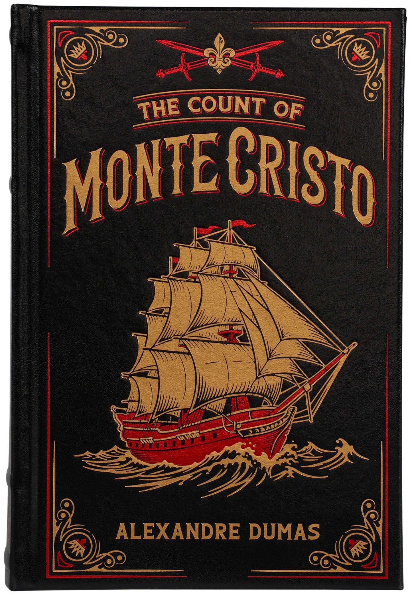 The Count of Monte Cristo (Deluxe Leatherbound Edition) - Historical Fiction,  Revenge Classic by Alexandre Dumas (Leather-Bound Classics)