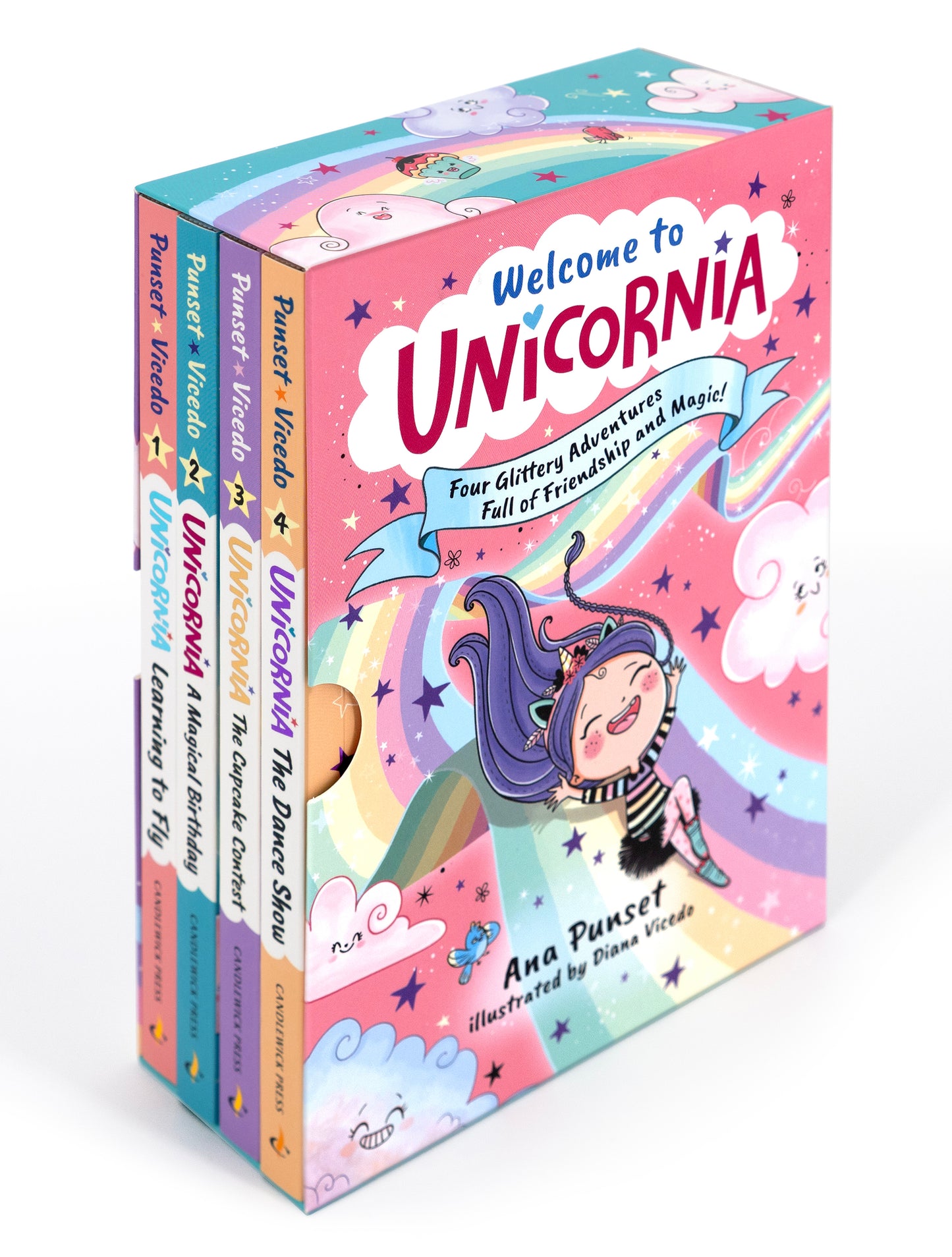 Welcome to Unicornia: Four Glittery Adventures Full of Friendship and Magic!