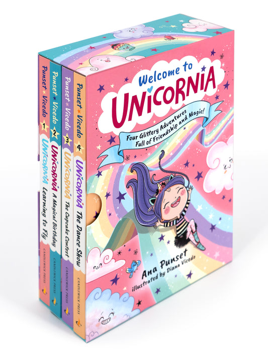 Welcome to Unicornia: Four Glittery Adventures Full of Friendship and Magic!