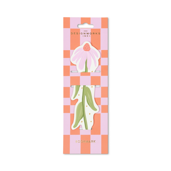 BOOKMARK FRAMED FLORAL- CONEFLOWER