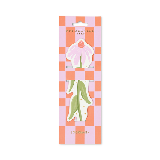BOOKMARK FRAMED FLORAL- CONEFLOWER