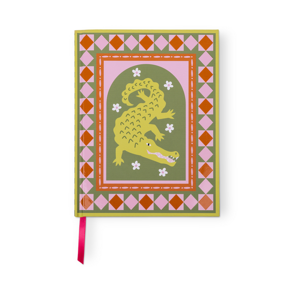 FSC MIX CREDIT A DOPO CROCODILE JOURNAL - 6" x 7.7