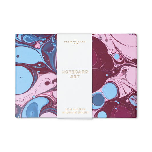 NOTECARD SET- MARBLE