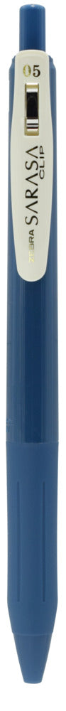 SARASA Clip Vintage Retractable Gel Pen, 0.5mm - Blue Gray