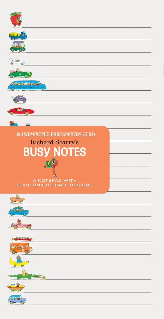 Richard Scarry Notepad