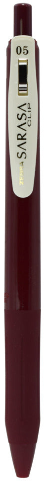SARASA Clip Vintage Retractable Gel Pen, 0.5mm - Red Black