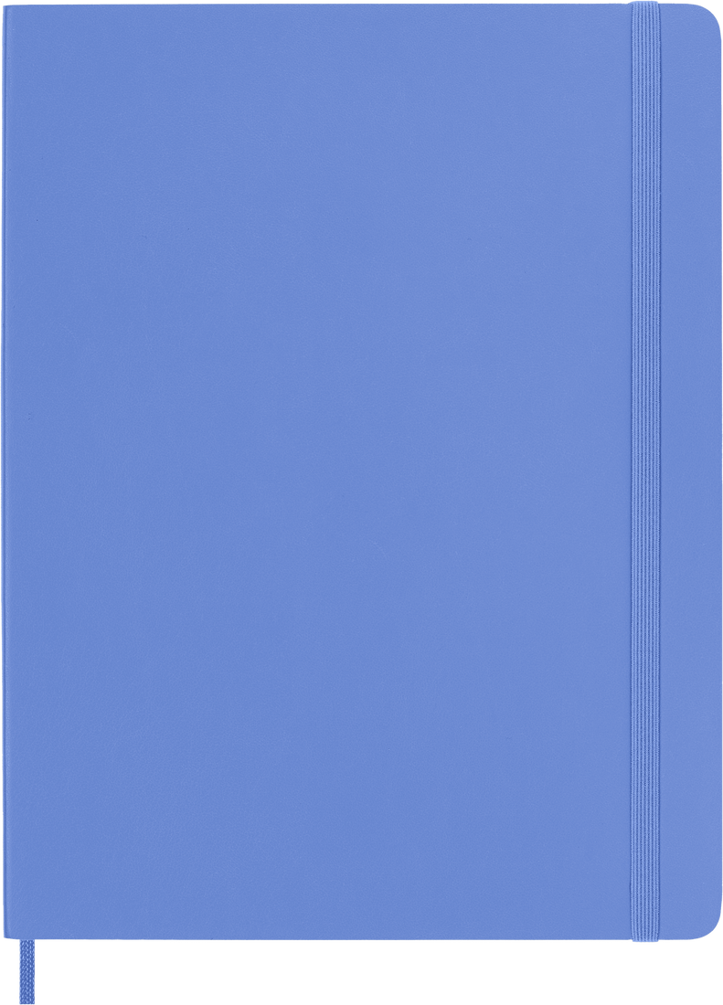 Classic Notebook Soft Cover, Hydrangea Blue, Ruled Notebook
