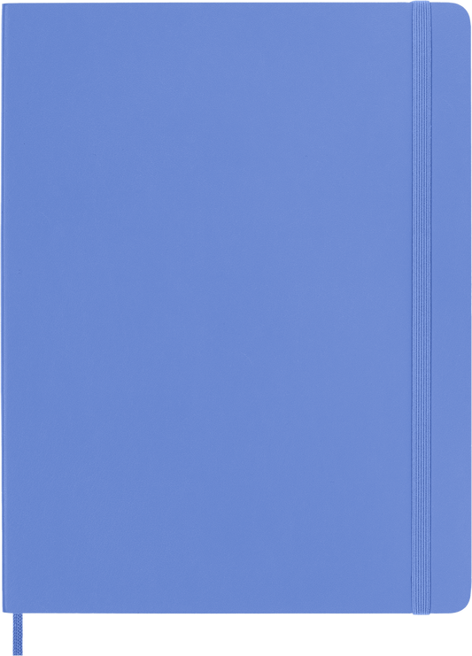 Classic Notebook Soft Cover, Hydrangea Blue, Ruled Notebook
