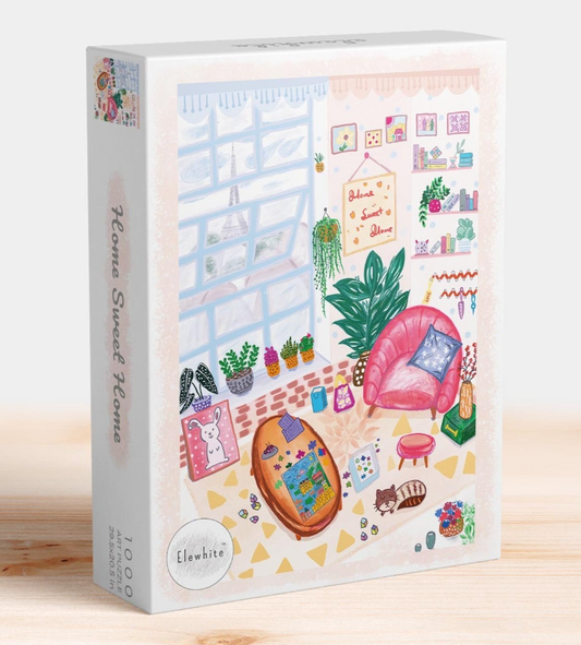 ELEWHITE Home Sweet Home Jigsaw Puzzles