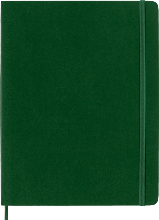 Classic Notebook Soft Cover, Myrtle Green, Dotted Notebook