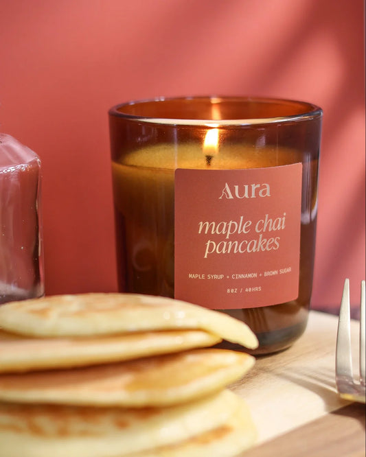 Maple Chai Pancakes