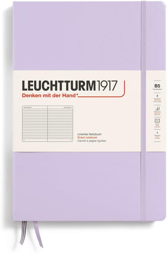 Composition (B5), 219 pages, lilac, ruled